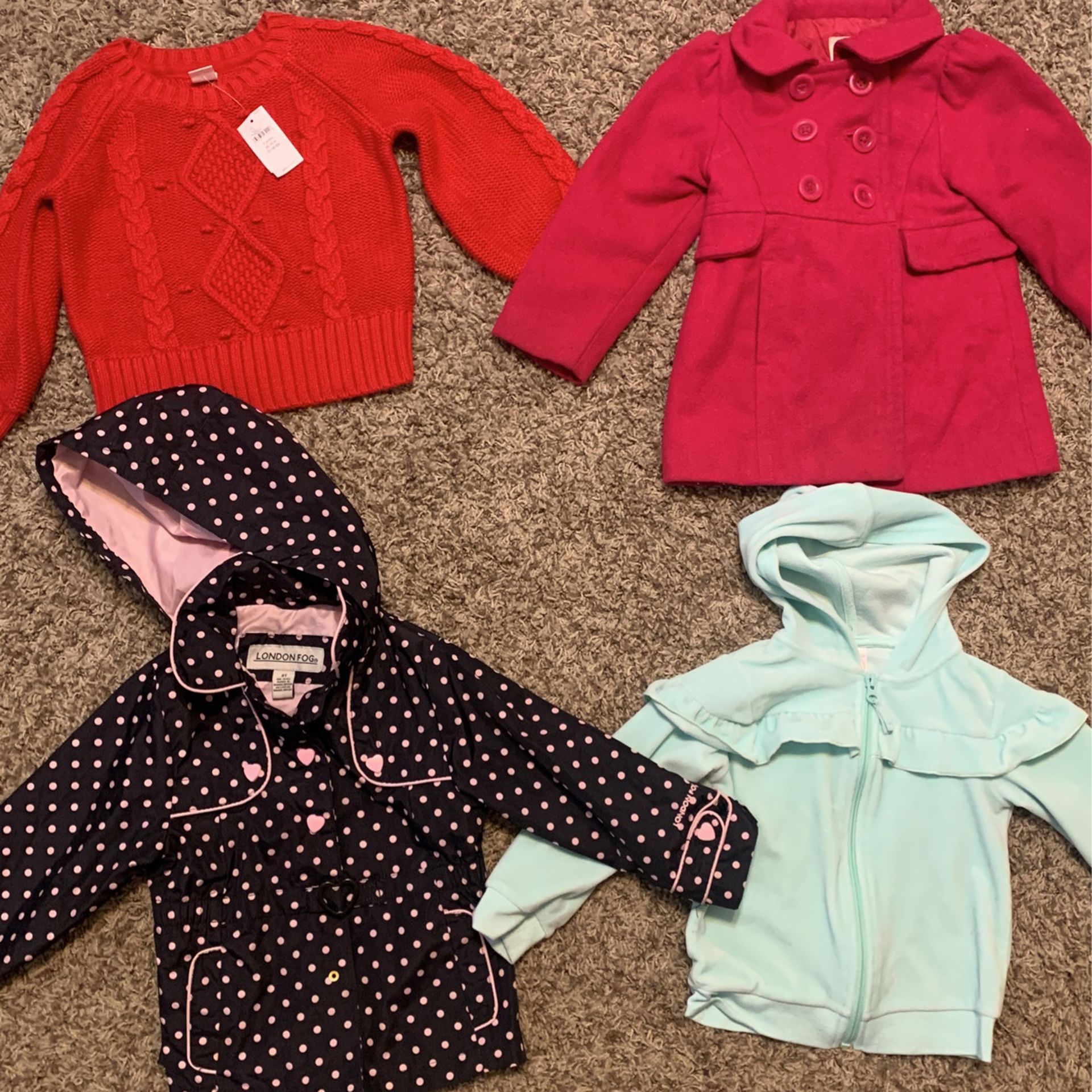 Girls 3T Clothes and Jackets 