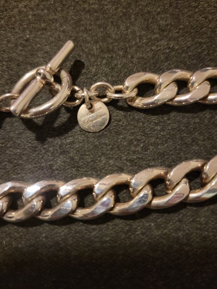 Toggle Silver Necklace