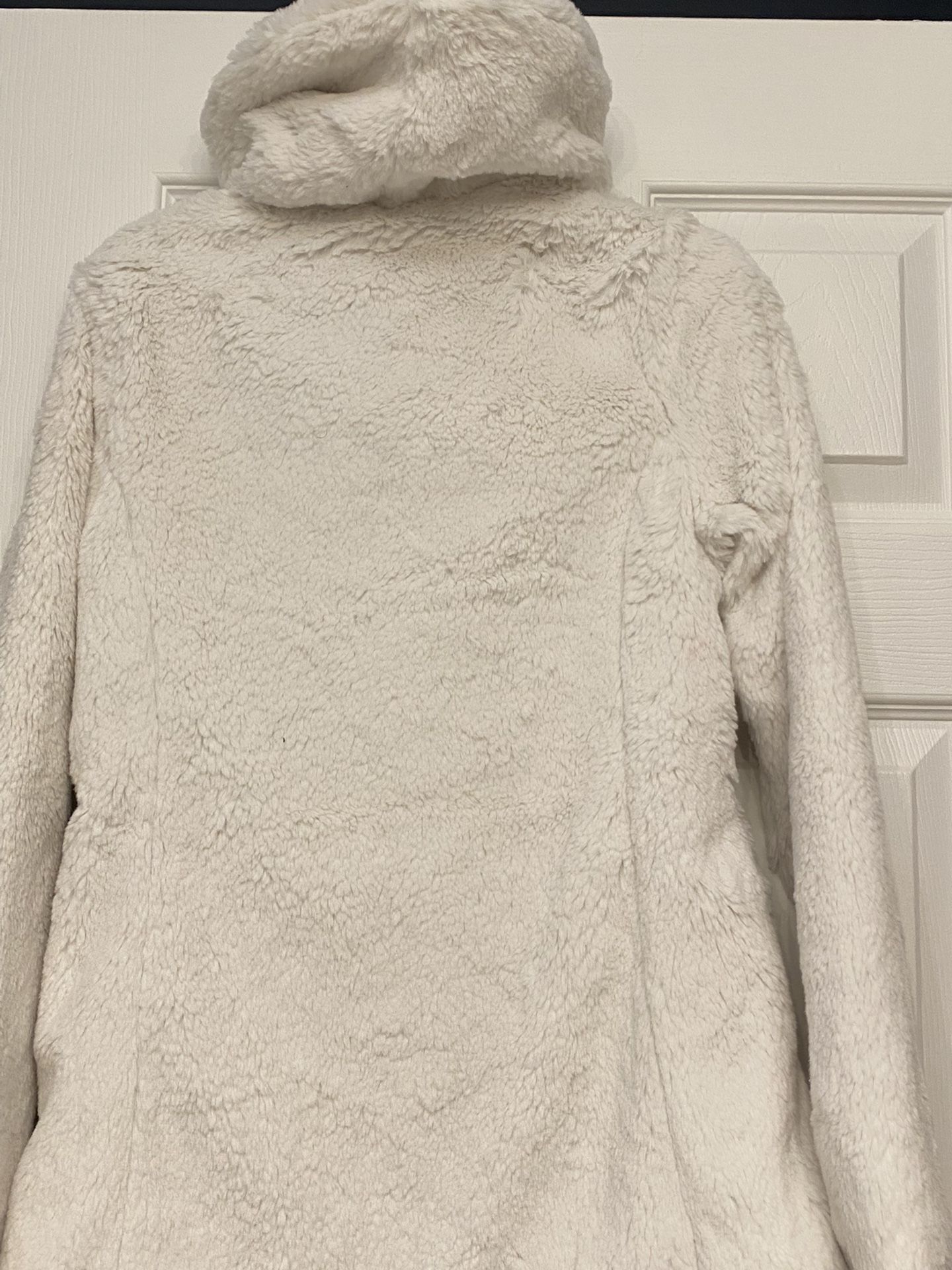 Patagonia Faux Fur Birch White Jacket