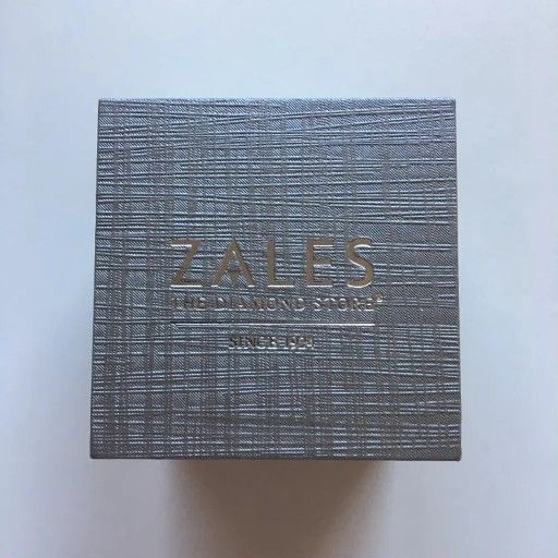 Zales Diamond Band 10K White Gold