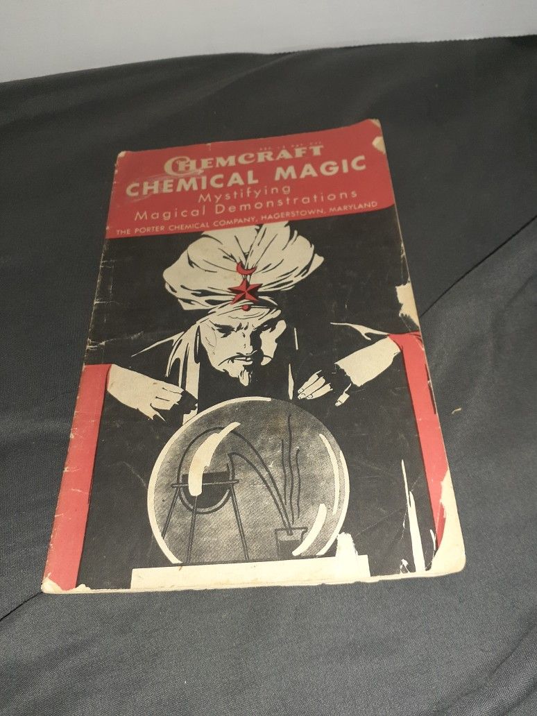 Vintage Panflete Chemical Magic 1952