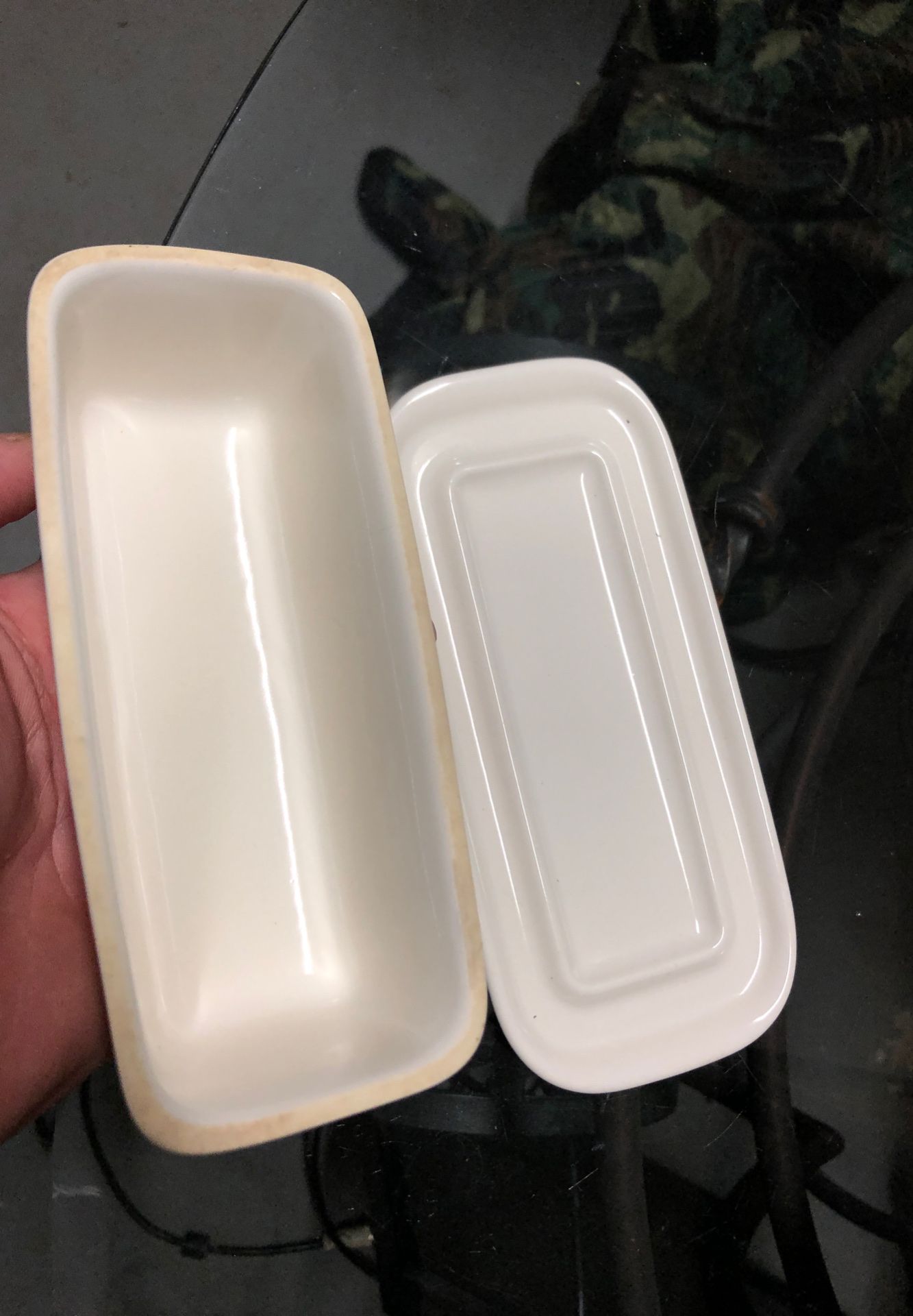 Pfaltzgraff USA butter dish