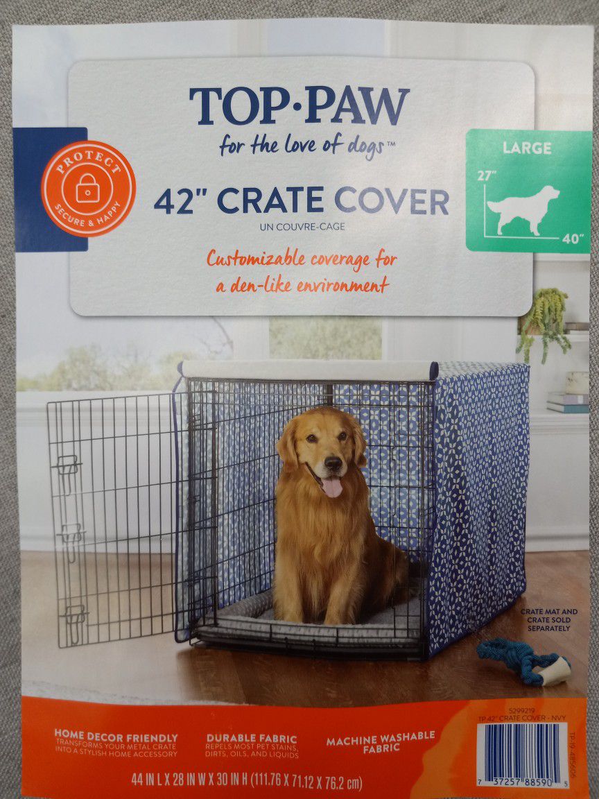 Dog Crate Cover - Brand New $20