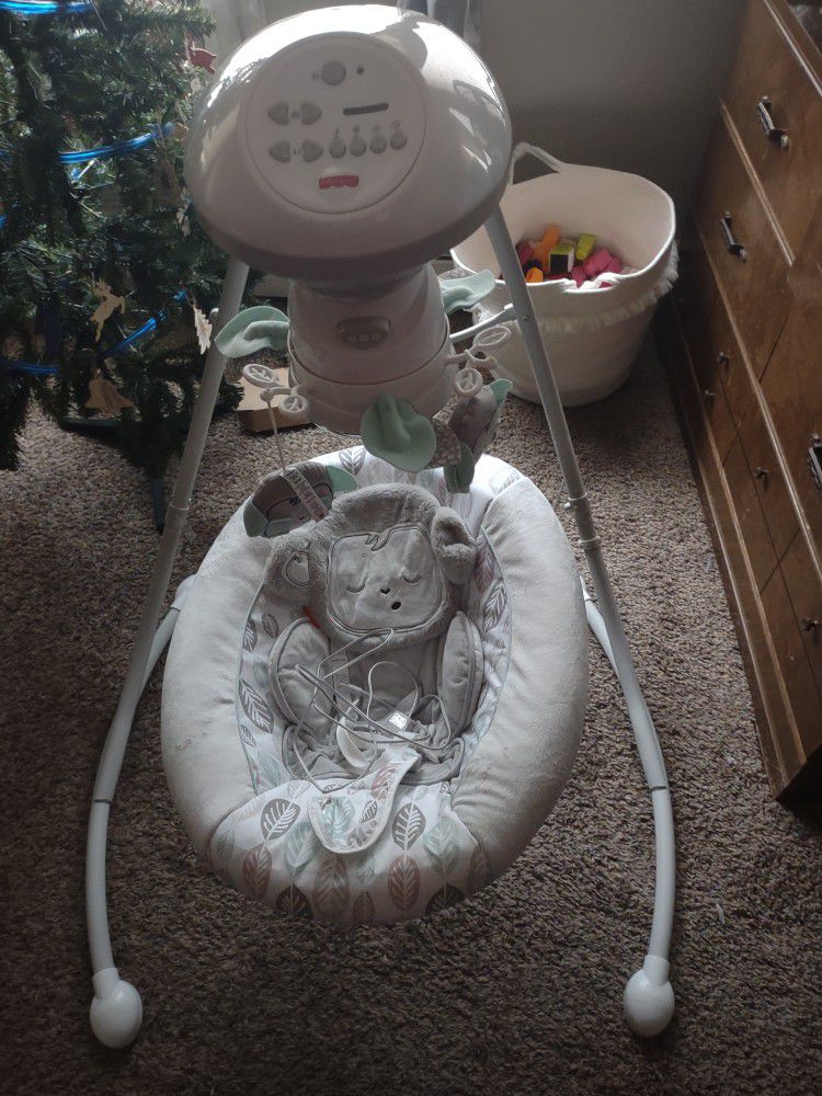 Fisher Price Baby Swing With Cord