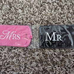 Mr and Mrs Luggage Tags Thumbnail