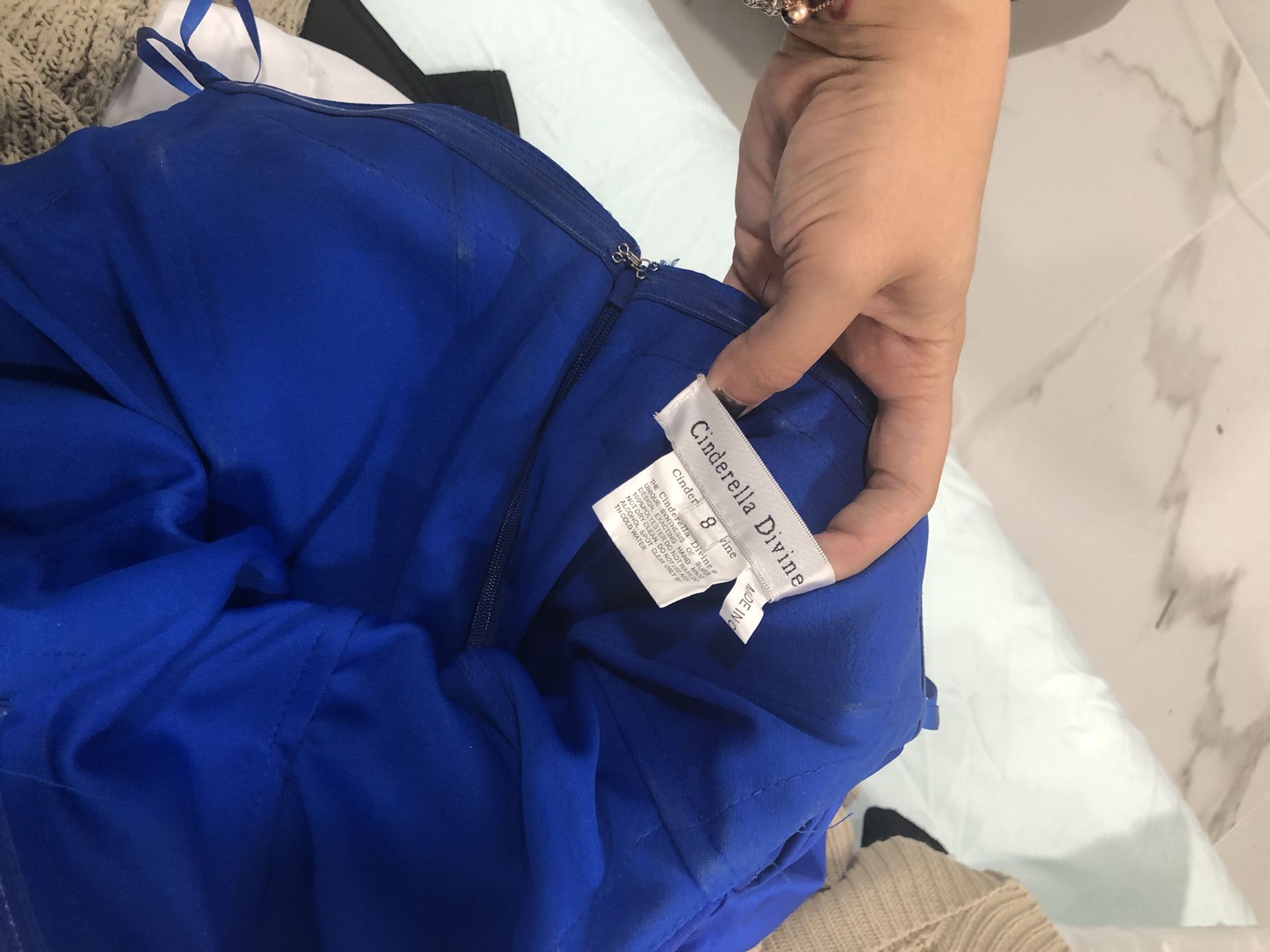 Royal Blue Gown/ Dress