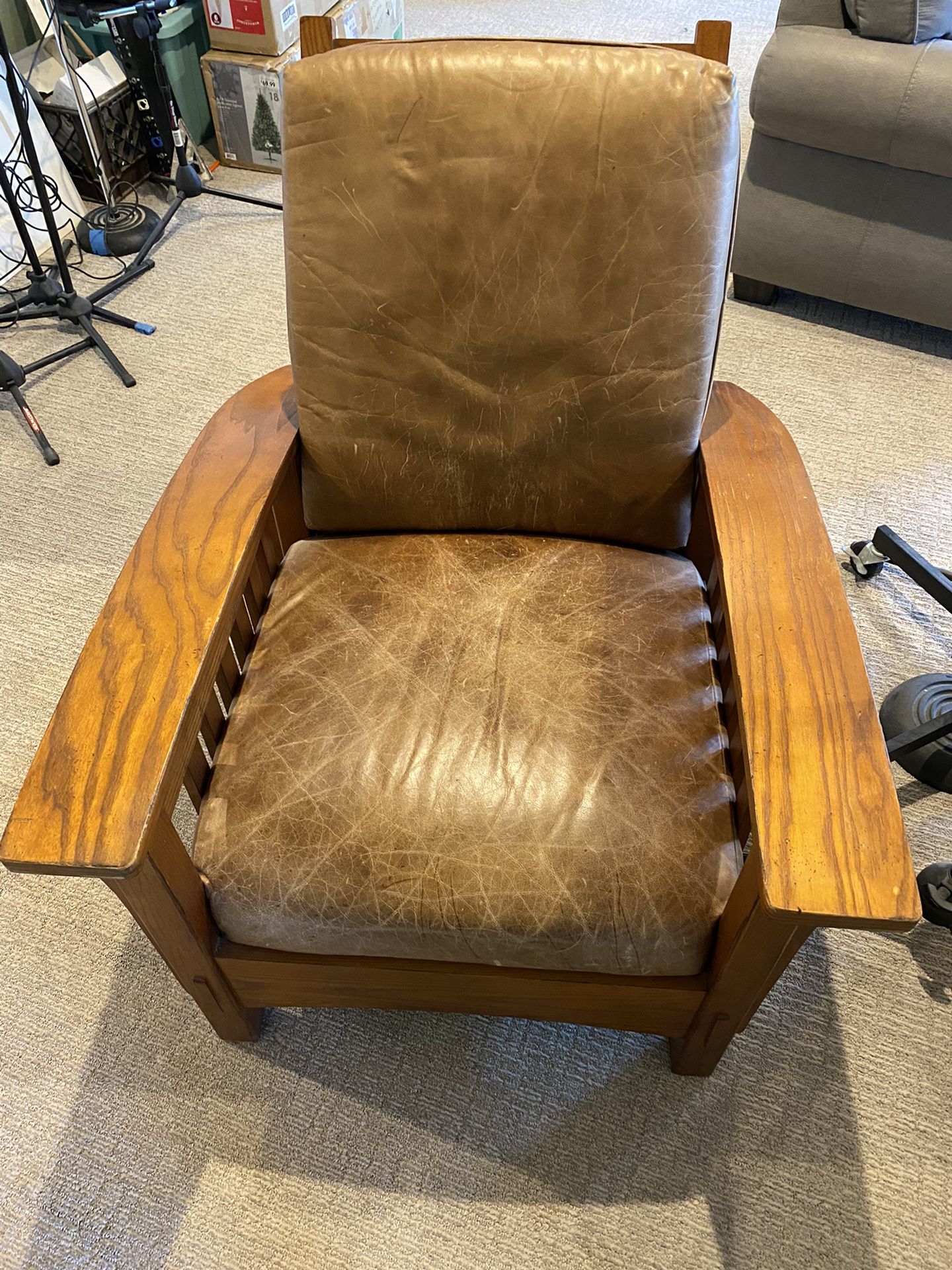 Morris Leather Chair