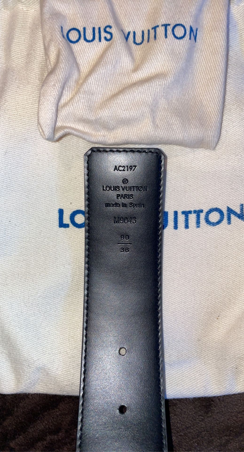 Louis Vuitton X Supreme Belt