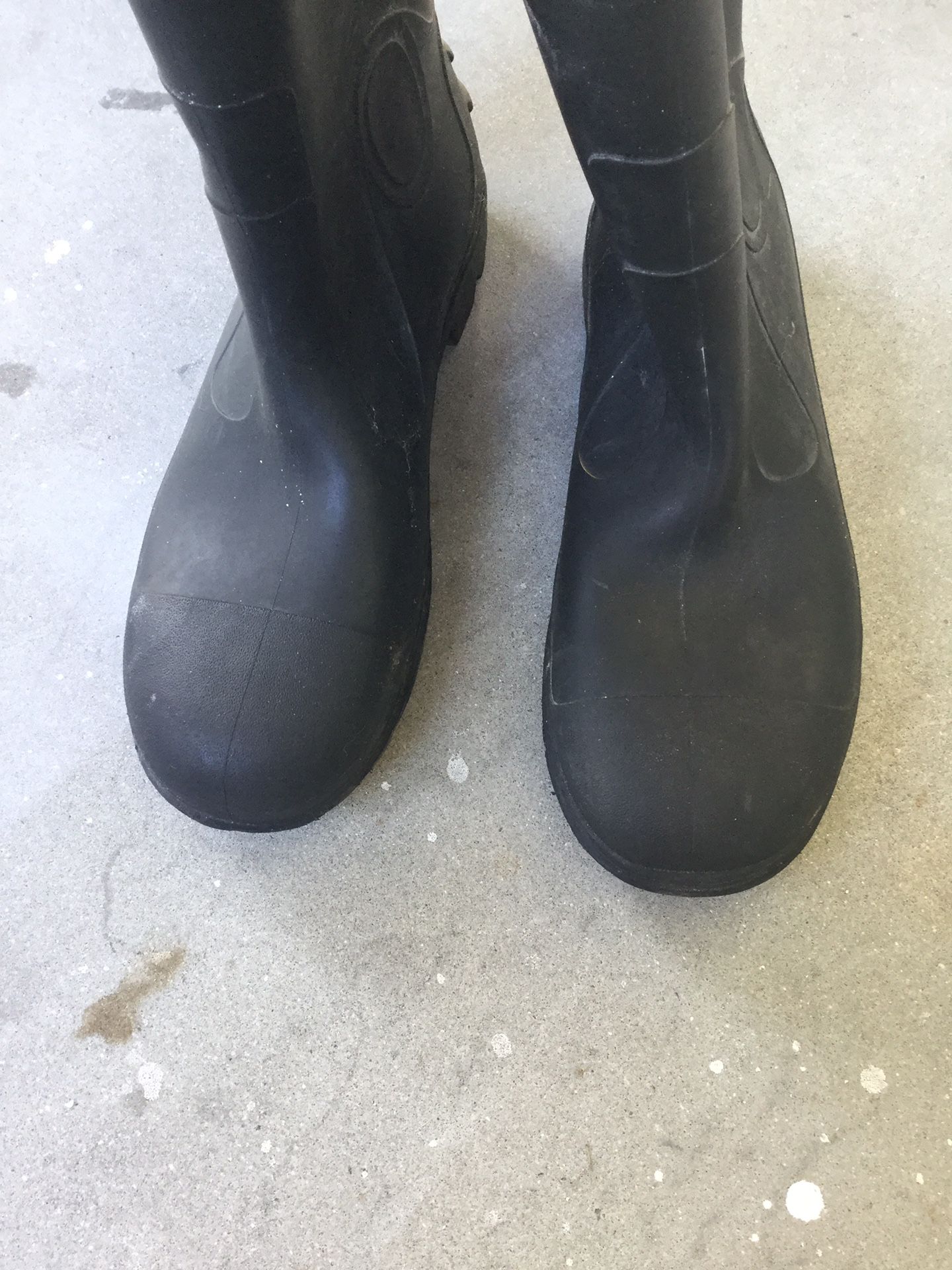 RUBBER BOOTS MENS 11