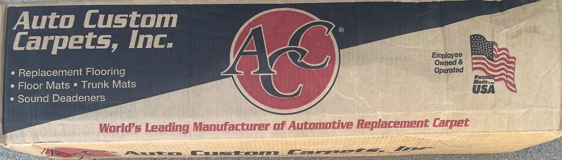 1963 THROUGH 1965 FORD FALCON CONVERTIBLE CARPET NEW IN THE BOX