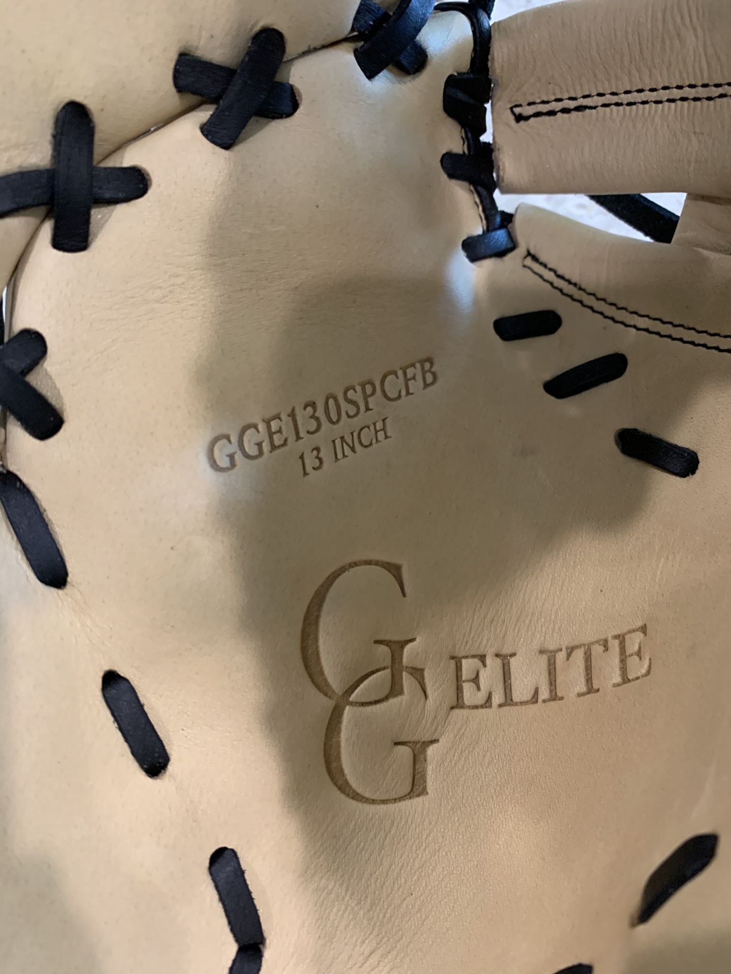 Rawlings 13” GG Elite Series Baseball Mitt - Camel/Black, Left Hand Throw, Right Hand Catch