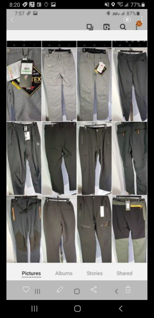 10.& Up New Amazon OPENBOX 🤖💦💨🥷⛷🏂$20.-35 Snow Pants &JACKETS &Gloves &Snow BEENEY CAPS.