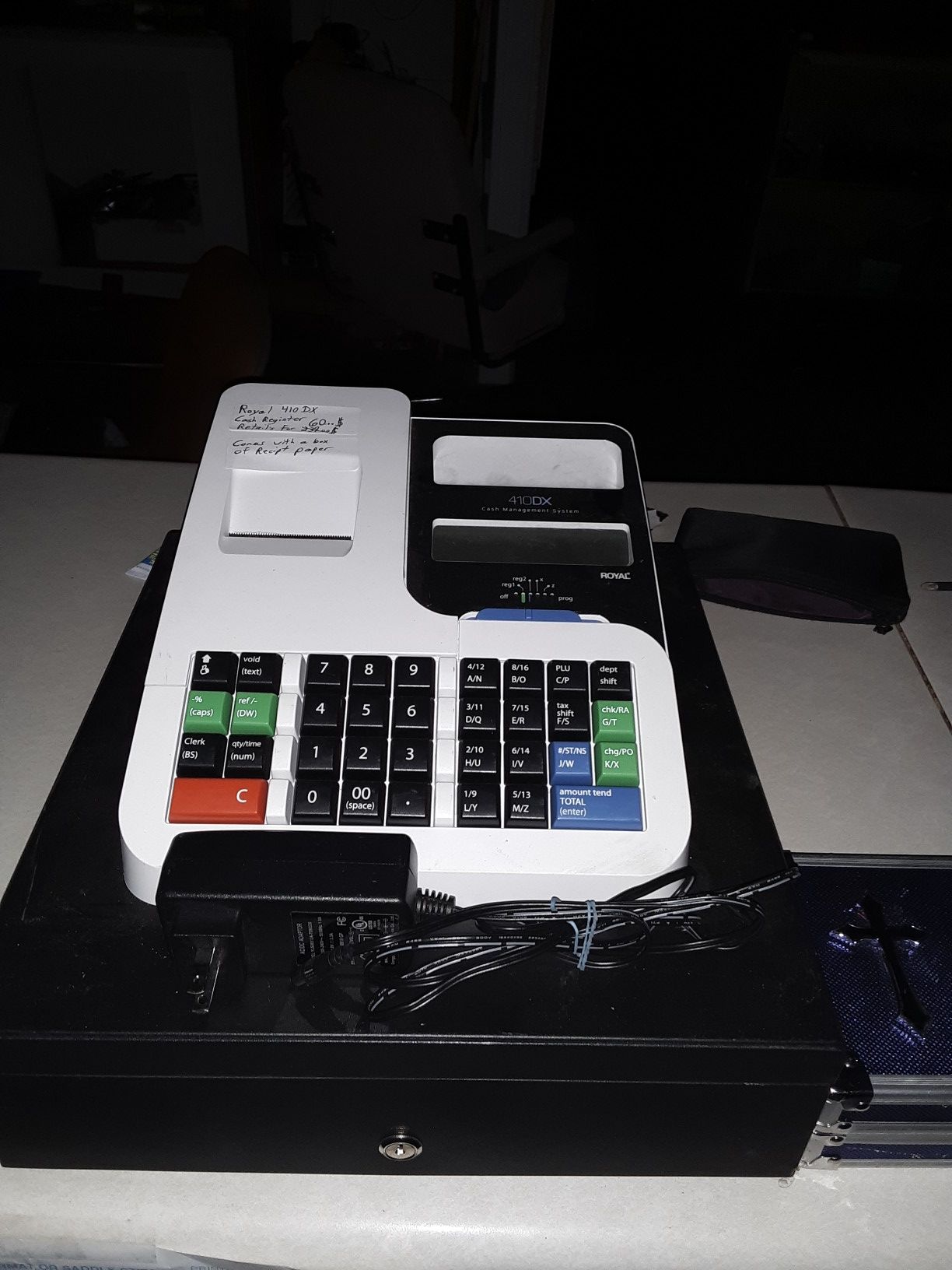 Royal cash register