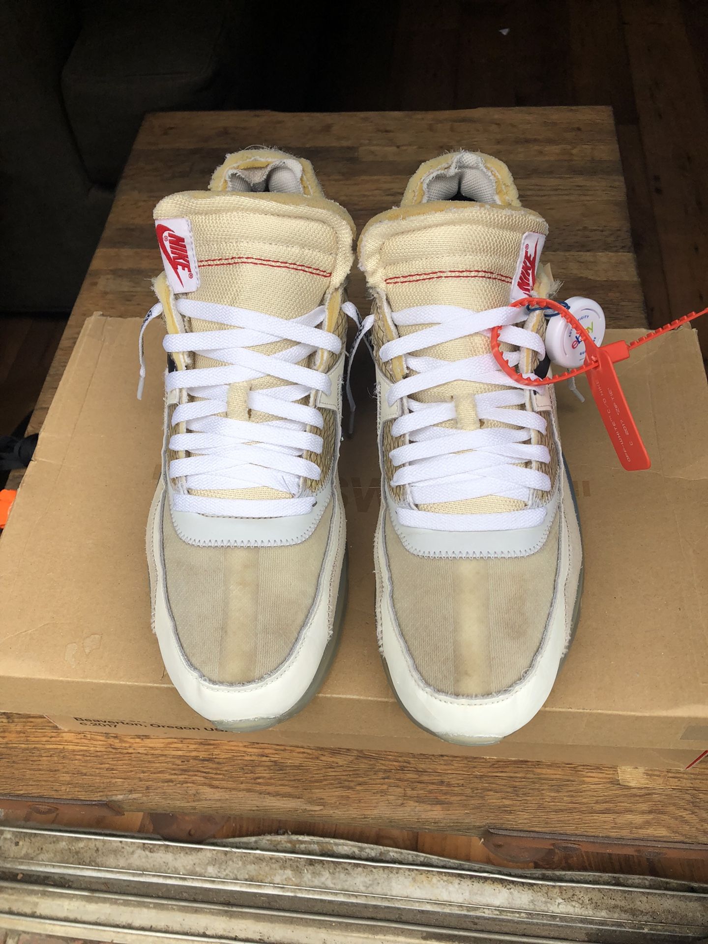 Nike Air Max 90 x OFFWHITE The Ten 2017 for Sale in