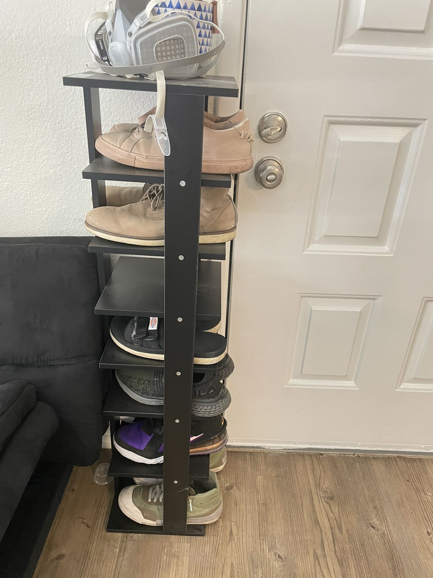 Tangkula 7 Tiers Vertical Shoe Rack