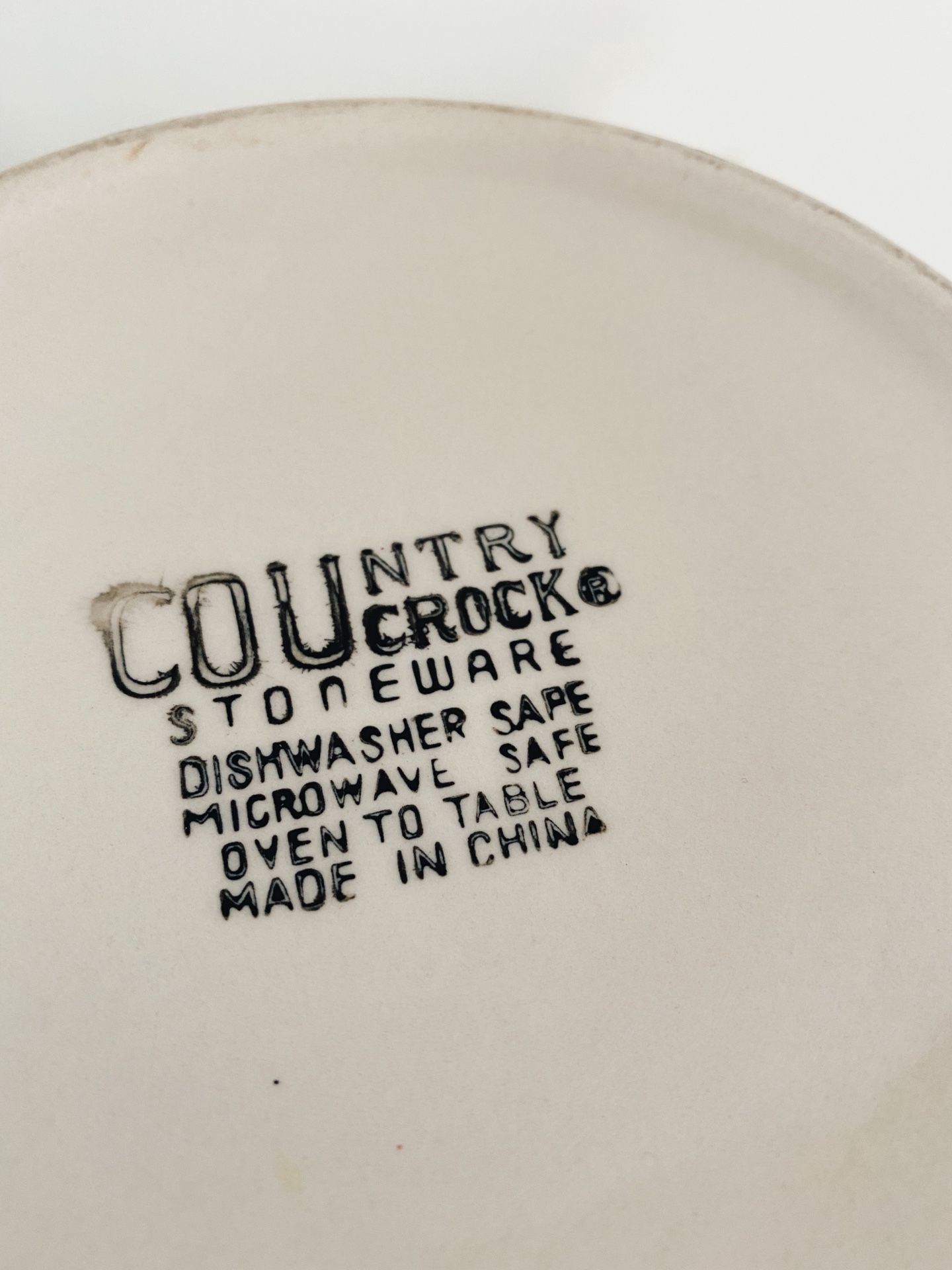 Crock Mixing Bowl
