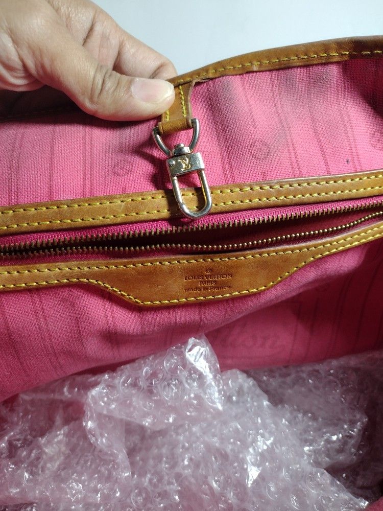 Louis Vuitton Neverfull Mm Stephen Sprouse Rose