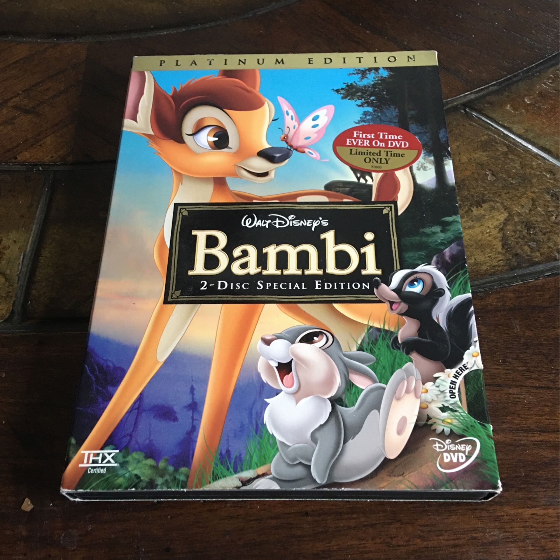 Disney Bambi 2 Disc Platinum Edition DVD Make Me An Offer!!!