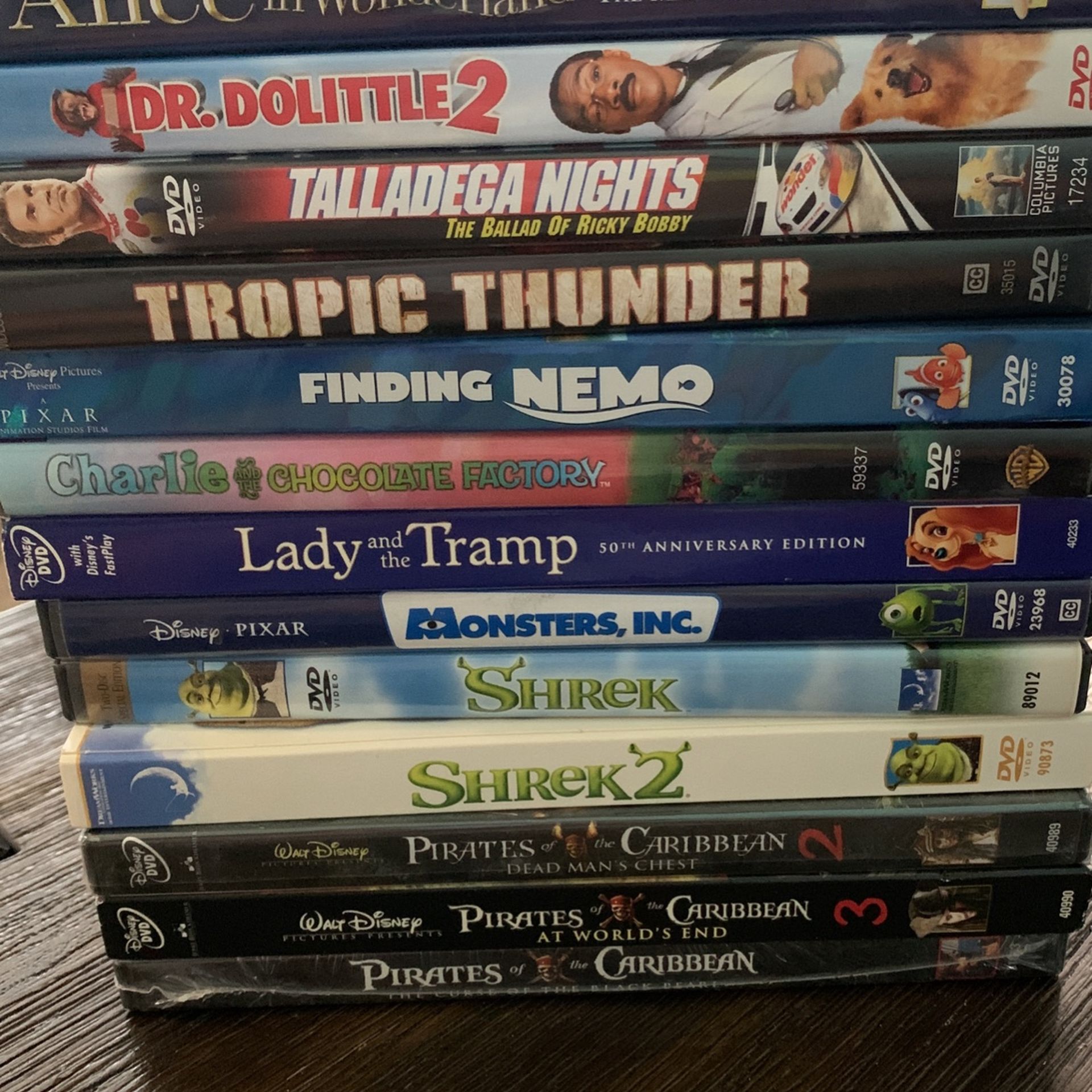 DVDS- Must Take All