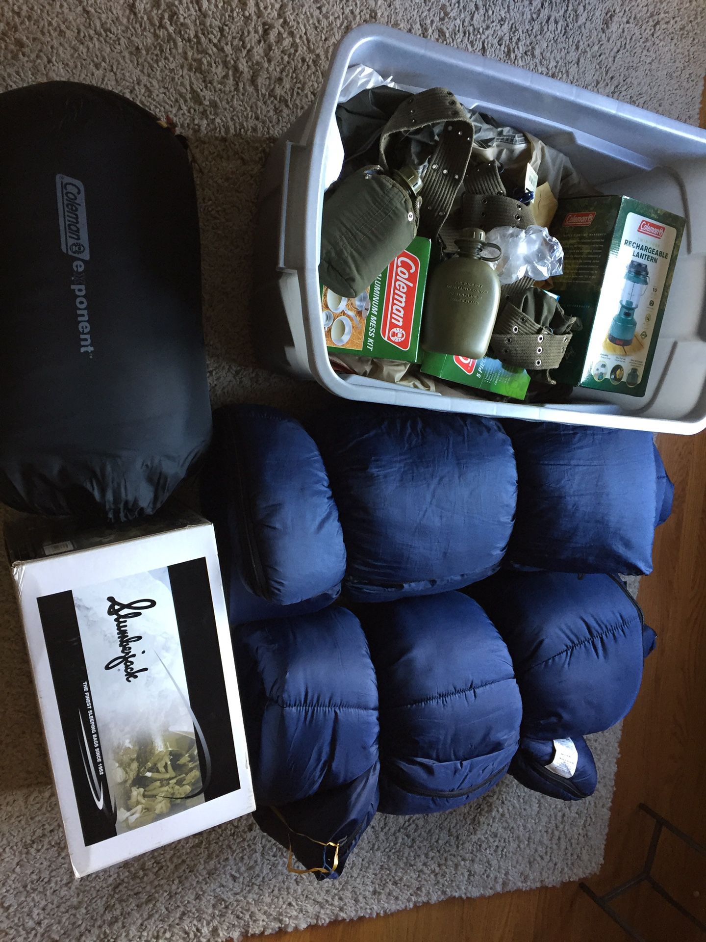 Camping Equipment/Sleeping Bags