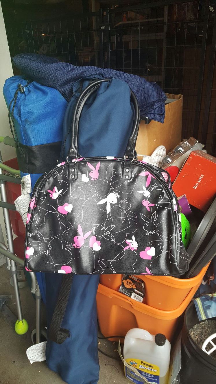 Playboy Bunny travel overnight bag purse tote