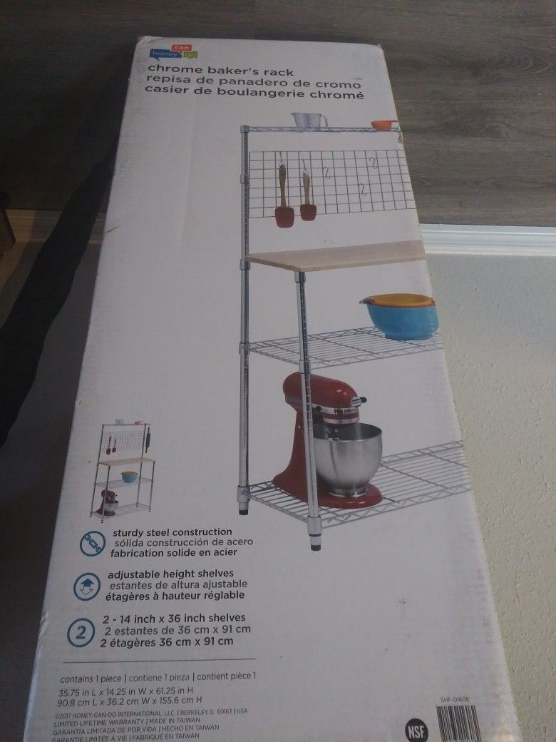 Wire bakers rack