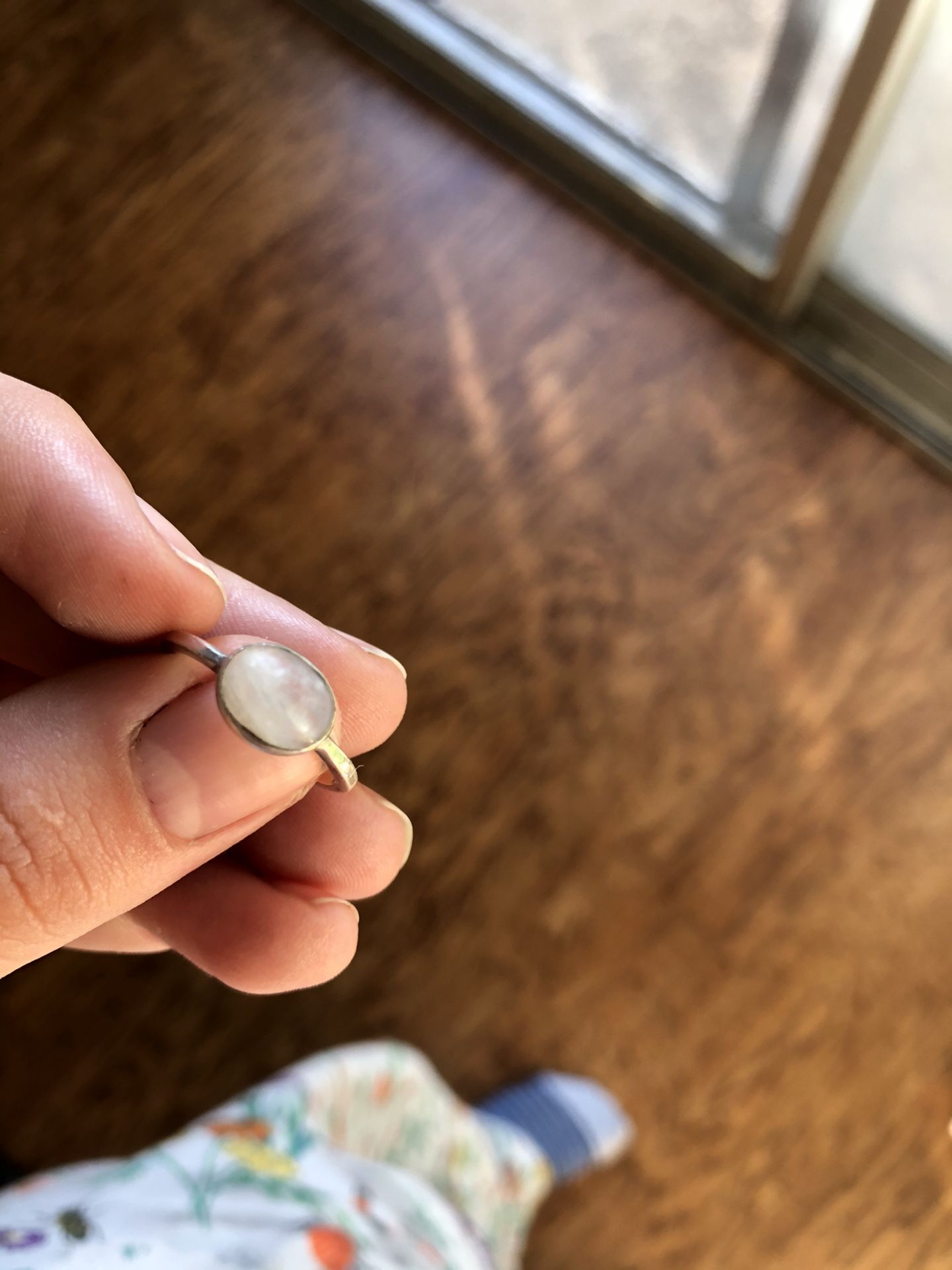 Moonstone ring
