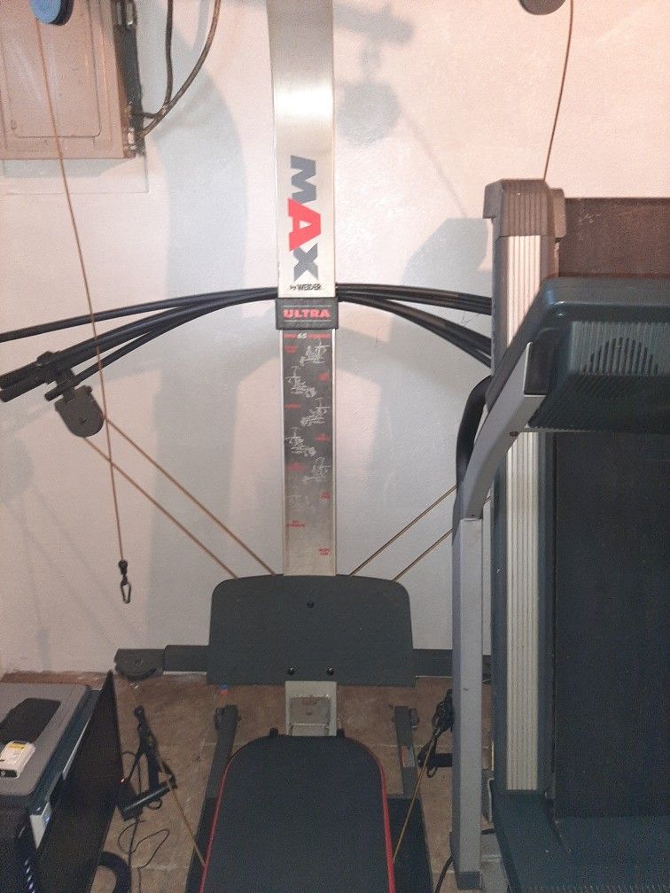 Like The BoFlex/ And Treadmill