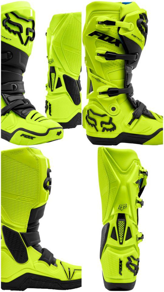 Fox Motocross Racing Snow Boots Size 11 NiB