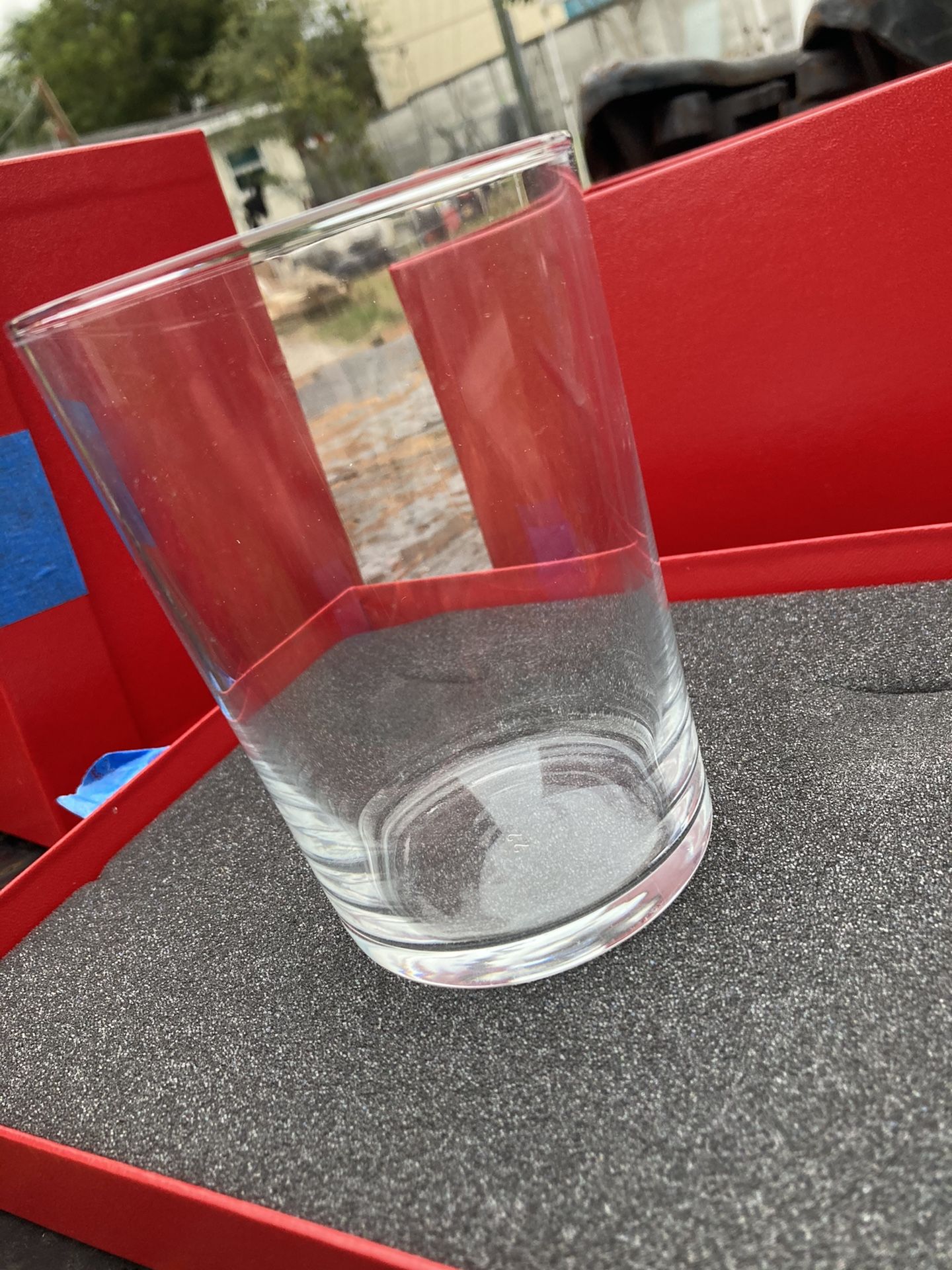Baccarat glass cups