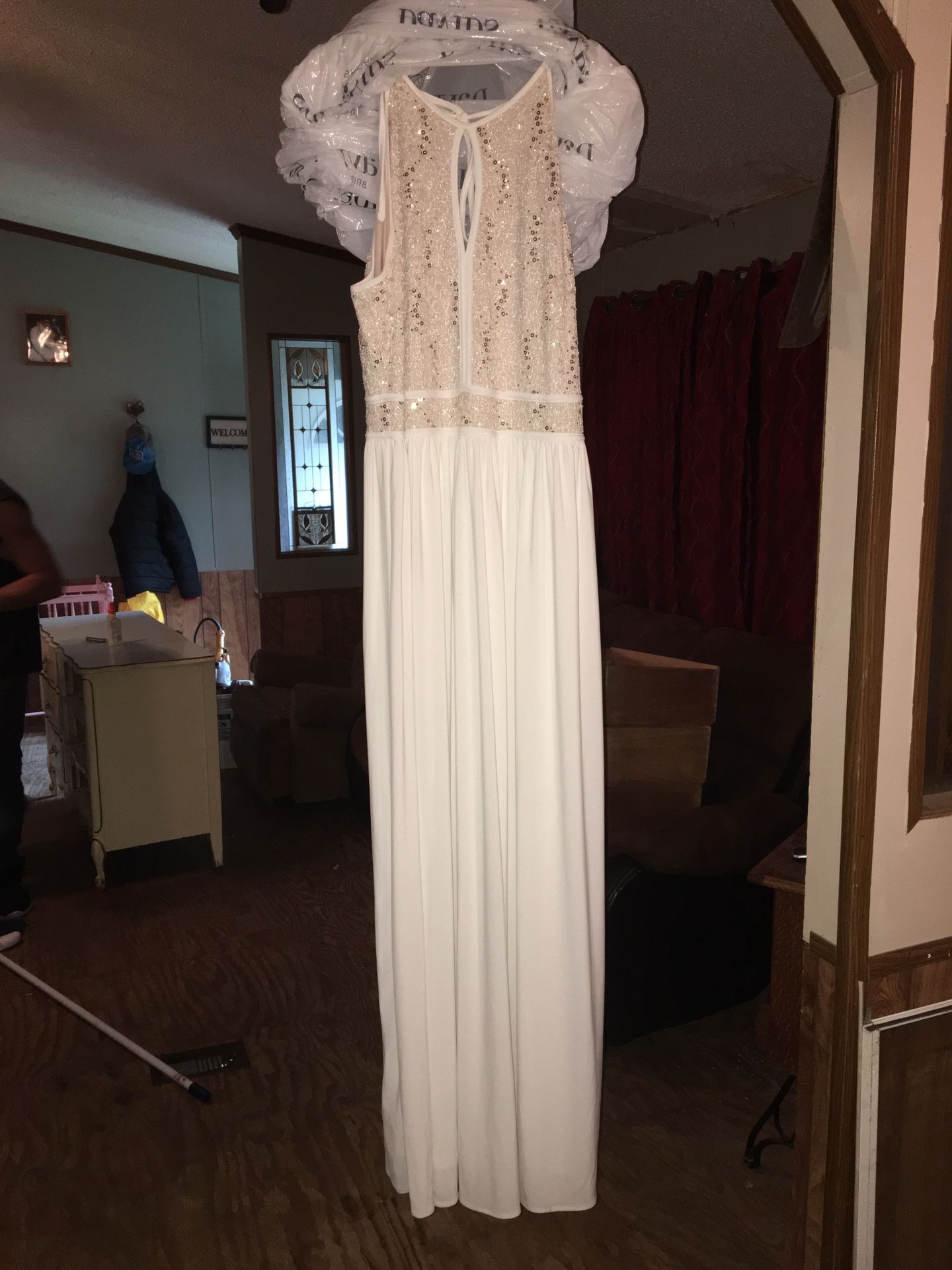 Wedding dress& vail