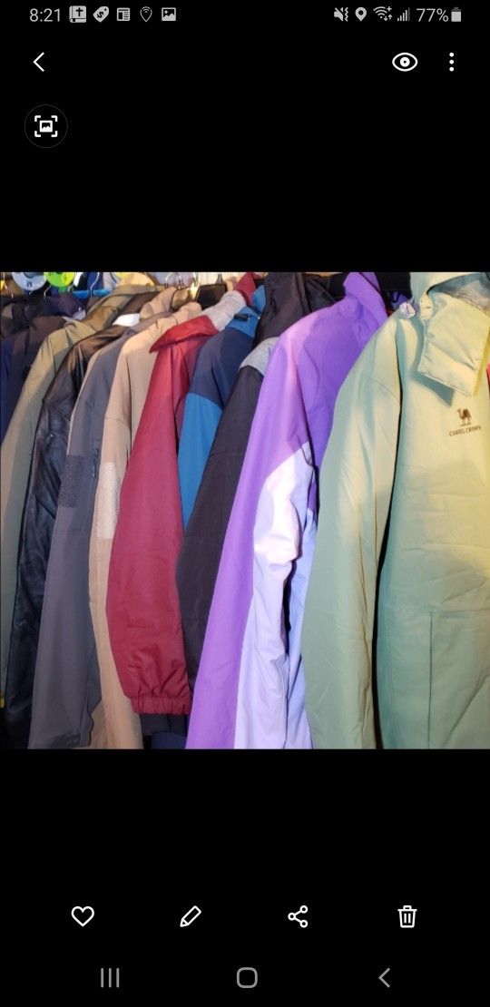 10.& Up New Amazon OPENBOX 🤖💦💨🥷⛷🏂$20.-35 Snow Pants &JACKETS &Gloves &Snow BEENEY CAPS.