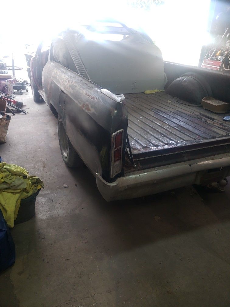 1966 Chevy El Camino 327 4spd Project Bucket Seat