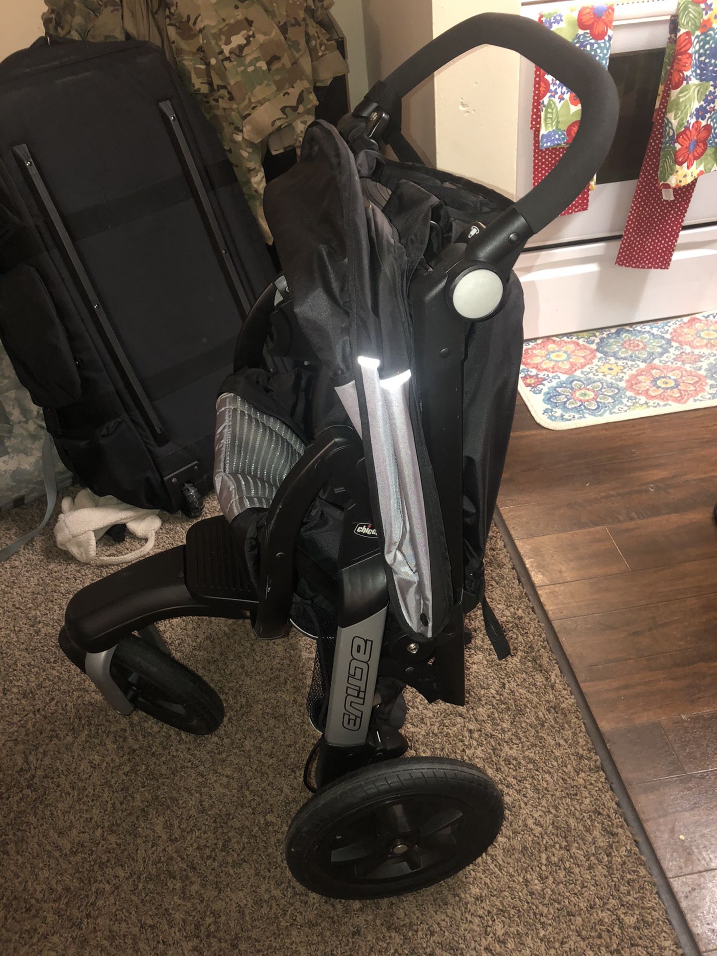 Single Baby Stroller.