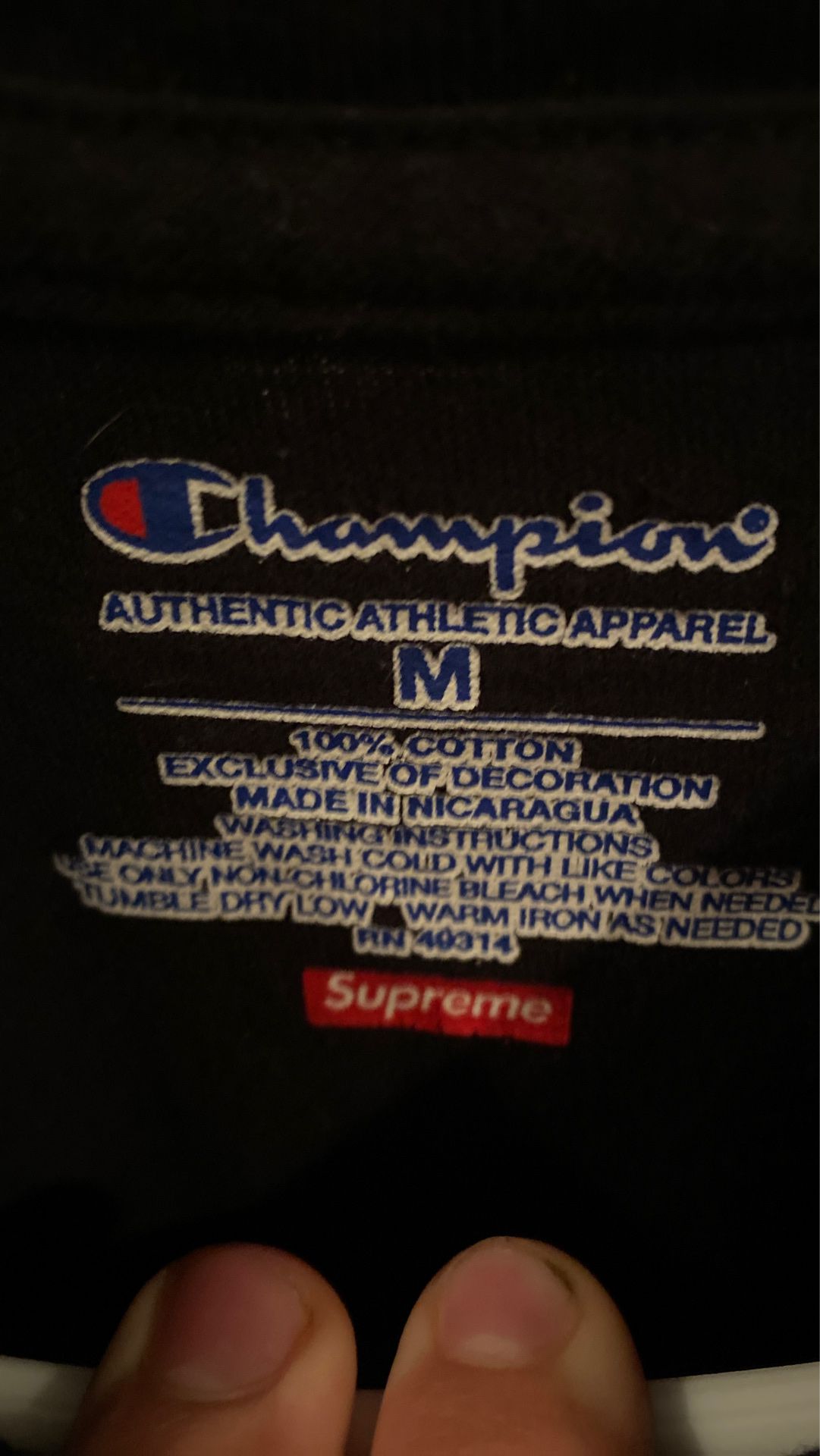 Supreme champion Chrome t shirt