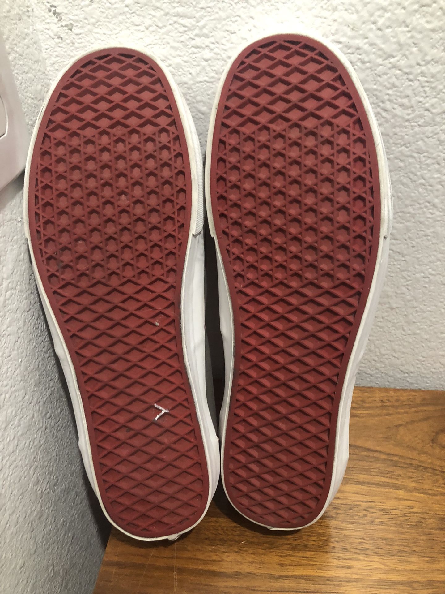Vans Sk8 Hi Grey On Black Size 13 Vans Low Size 13 Grey Red