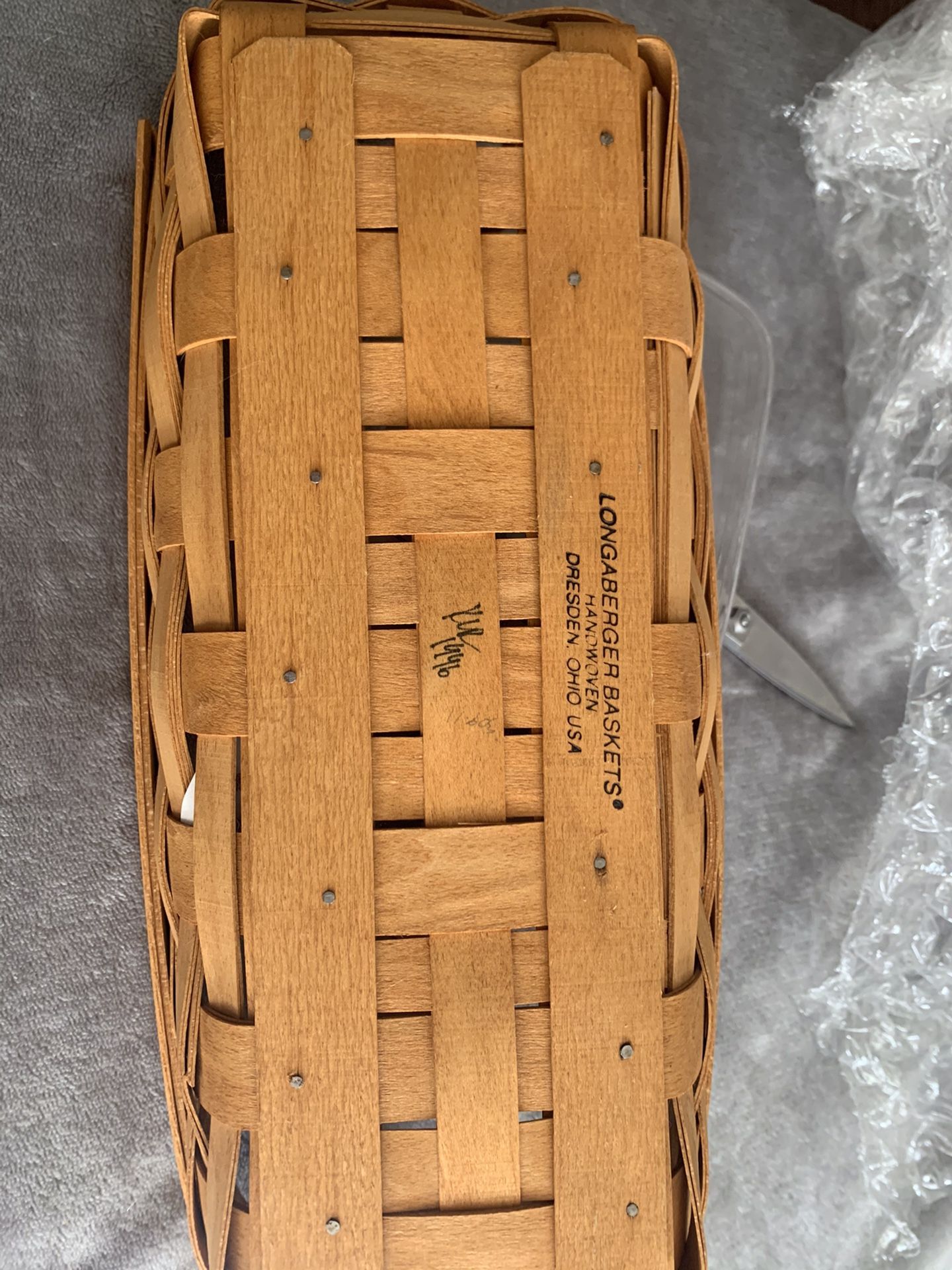 Longaberger 1996 Small Flower Pot Basket
