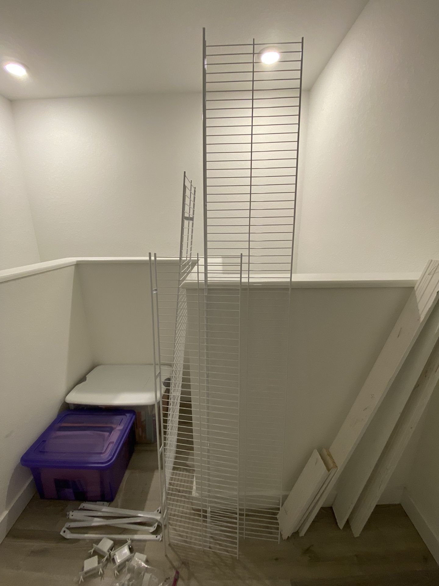 Metal Wire Shelves For Closets Or Garage