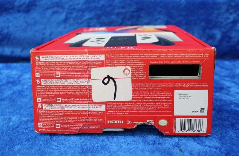 Nintendo Switch OLED Model White Set 64GB 7-inch Screen Wide
