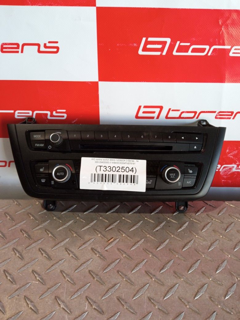 A/C Control Switch For 2015 BMW 3-Series Stock 00083