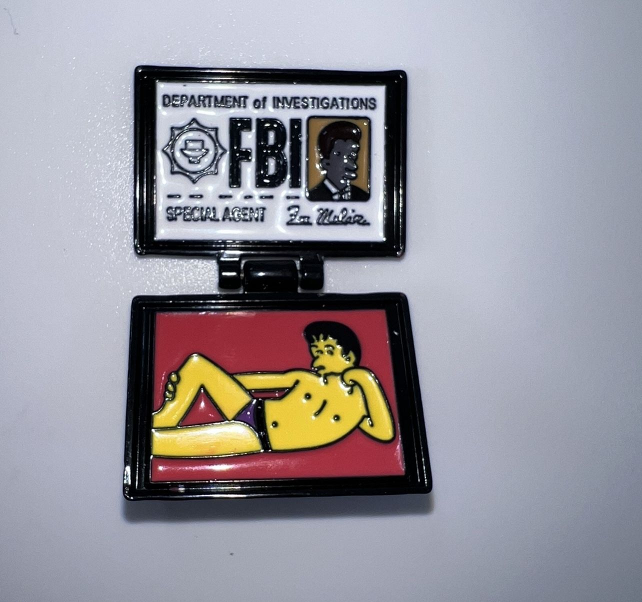 FBI Funny Pin New