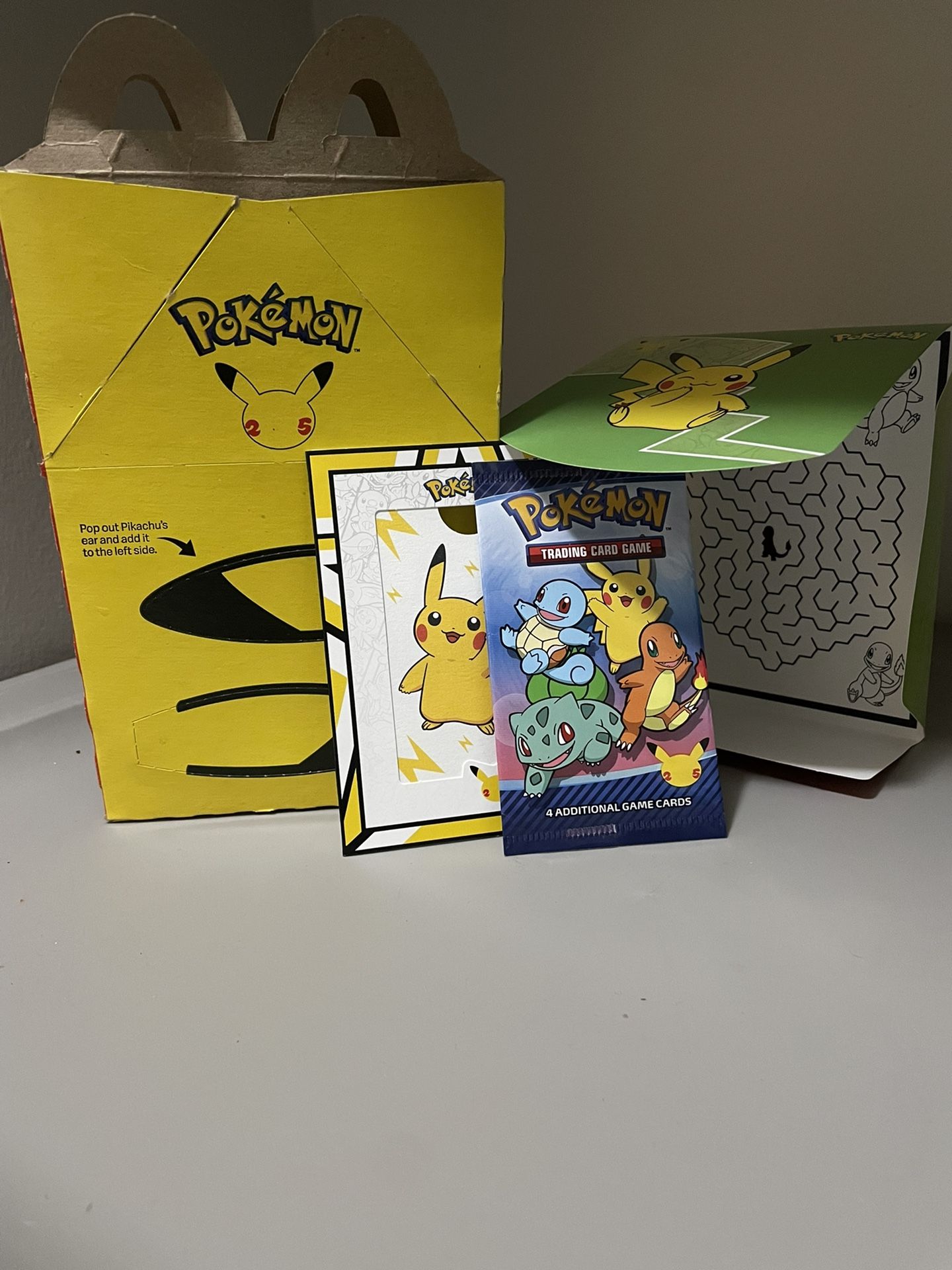 pokémon cards 50th anniversary mcdonald's
