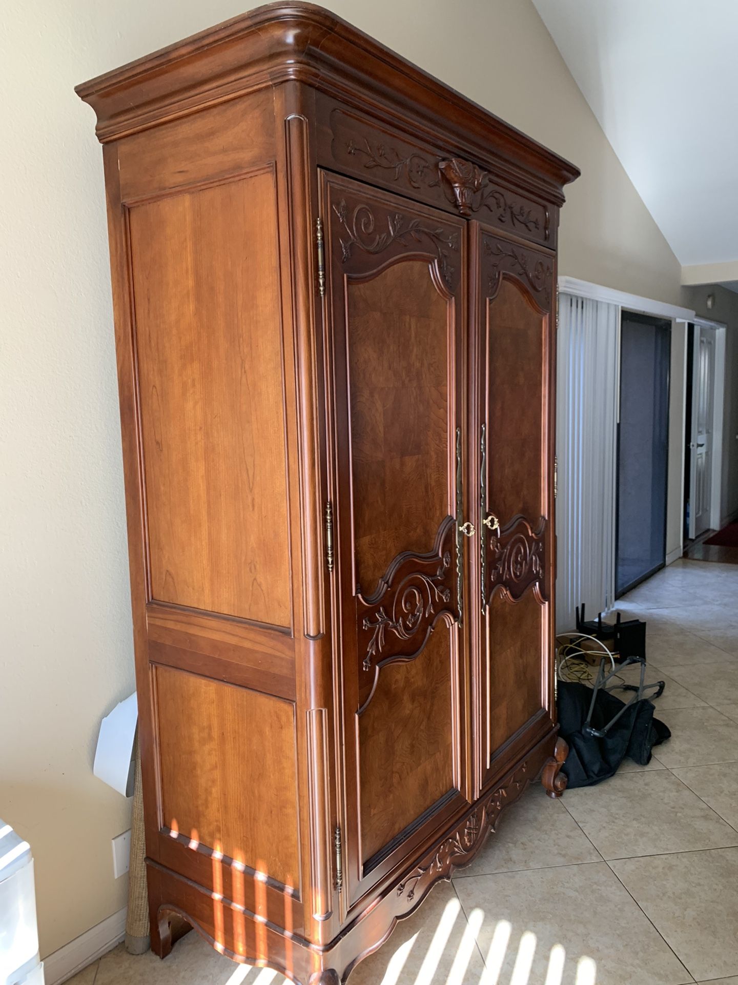 Century Armoire Cabinet