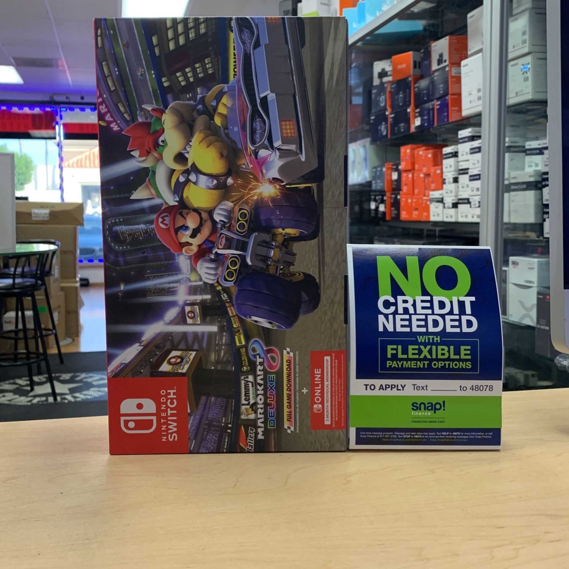 Nintendo Switch With Mario Deluxe Game And 3 Month Online Membership