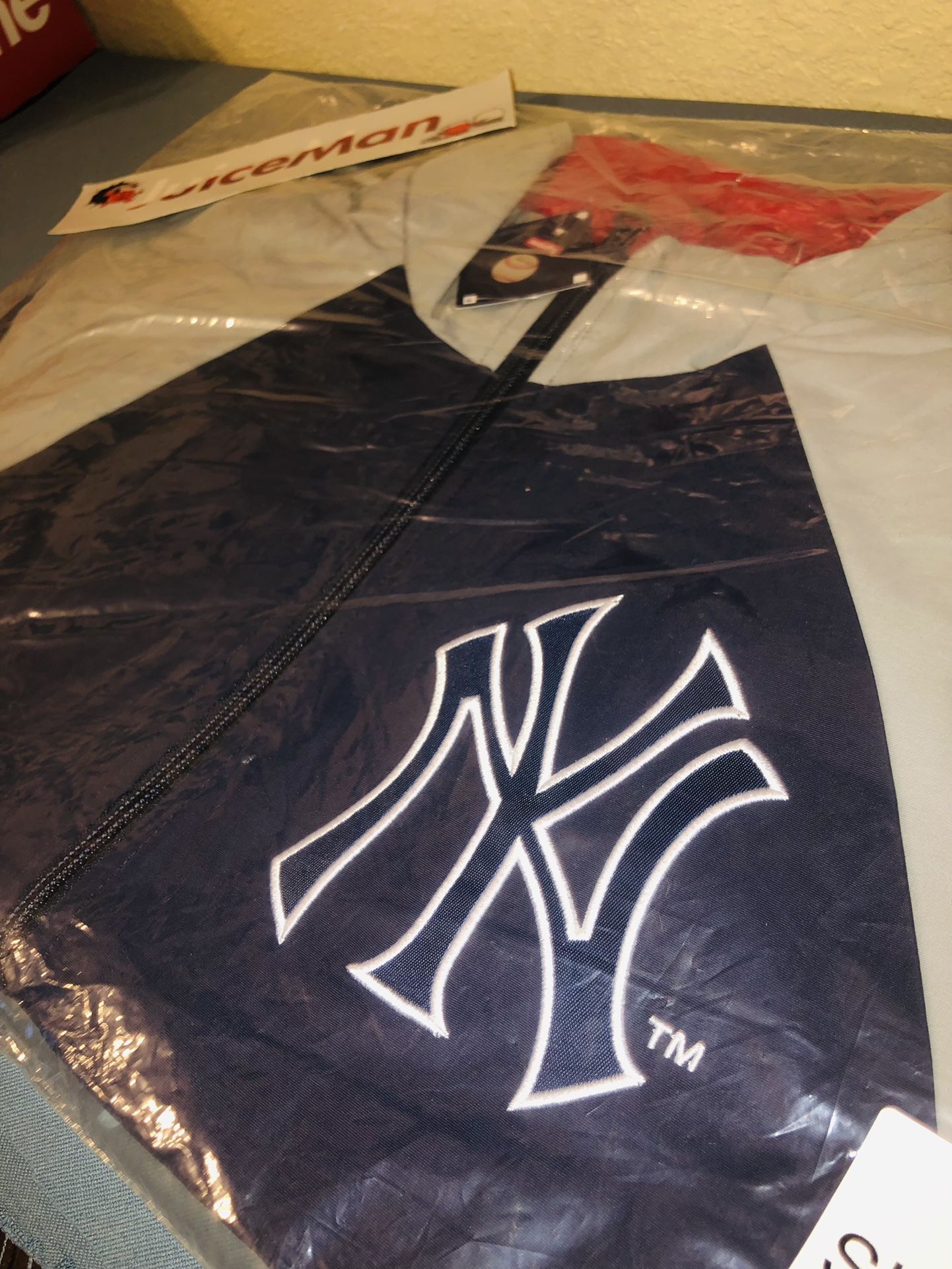 Supreme NY Yankees Track Jacket