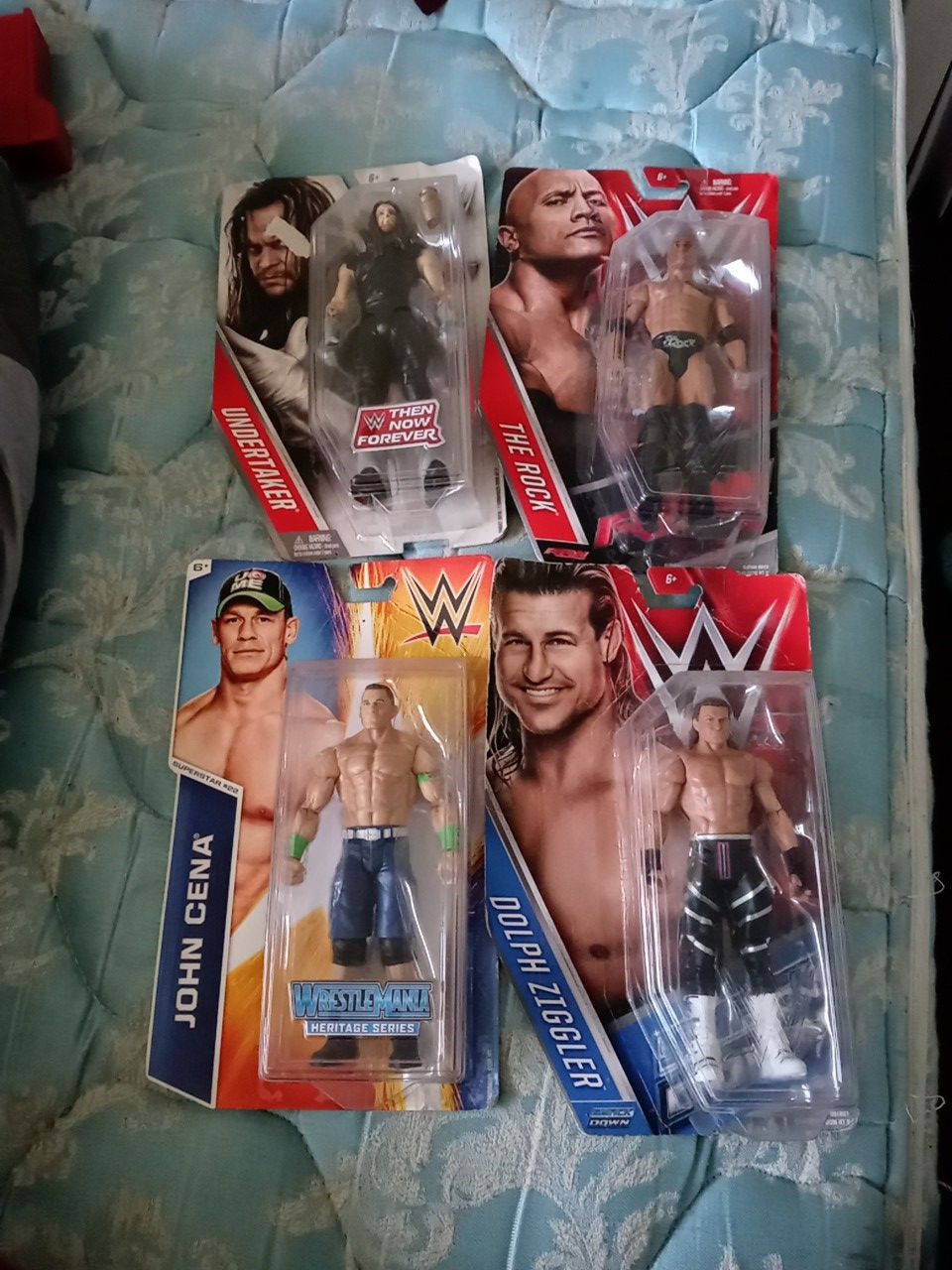 WWE action figures lot