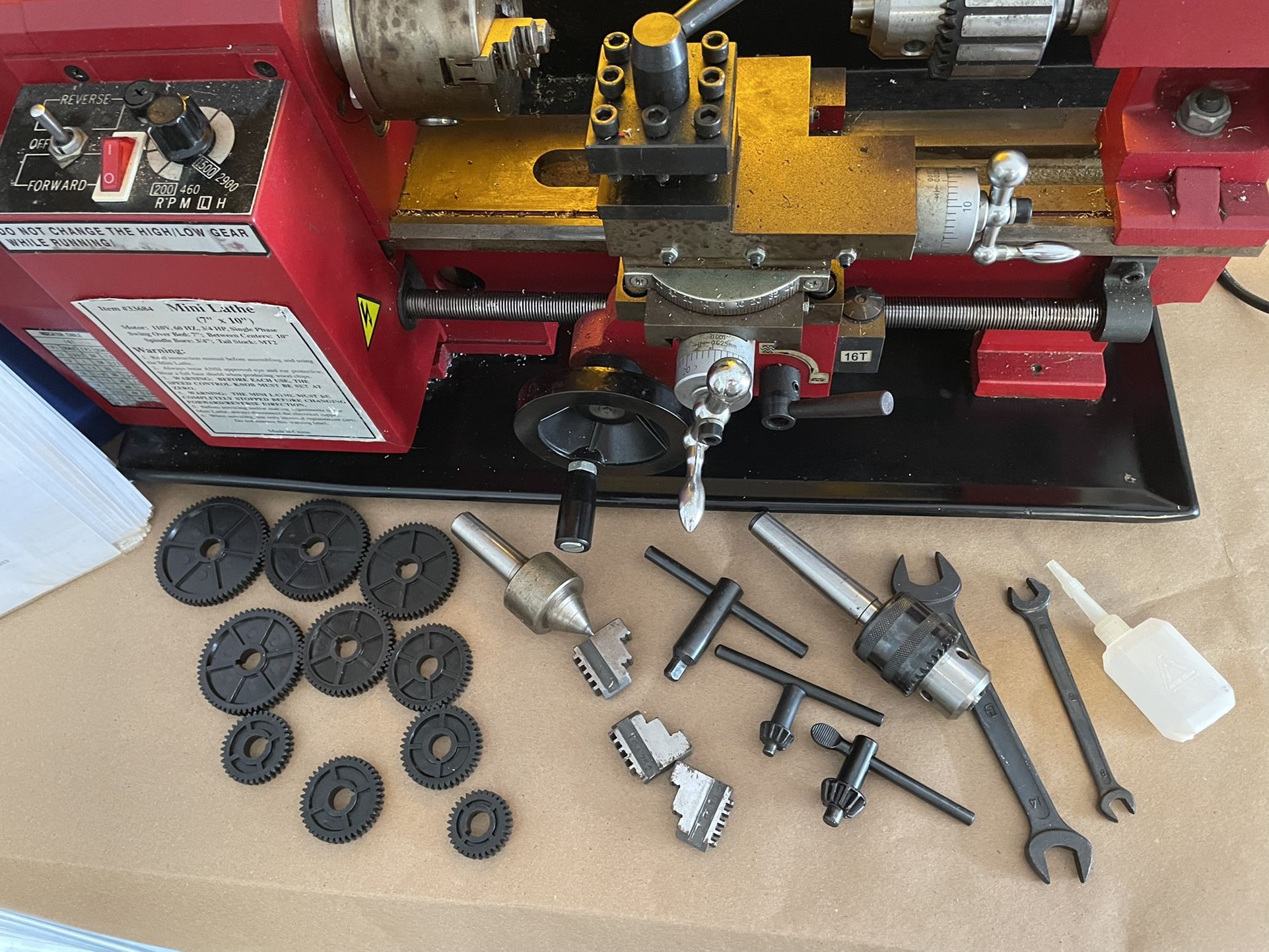 7 x 10” Mini Lathe for Sale in Melbourne, FL OfferUp