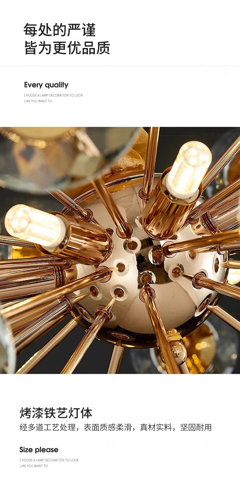 Luxury Crystal LED Chandelier