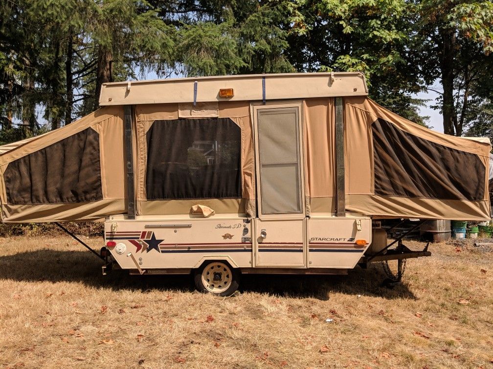 1988 StarCraft Pop up tent trailer for Sale in Bonney Lake, WA OfferUp