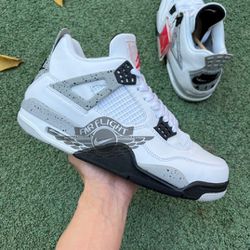 Jordan 4 Retro White Cement All Sizes Available Thumbnail